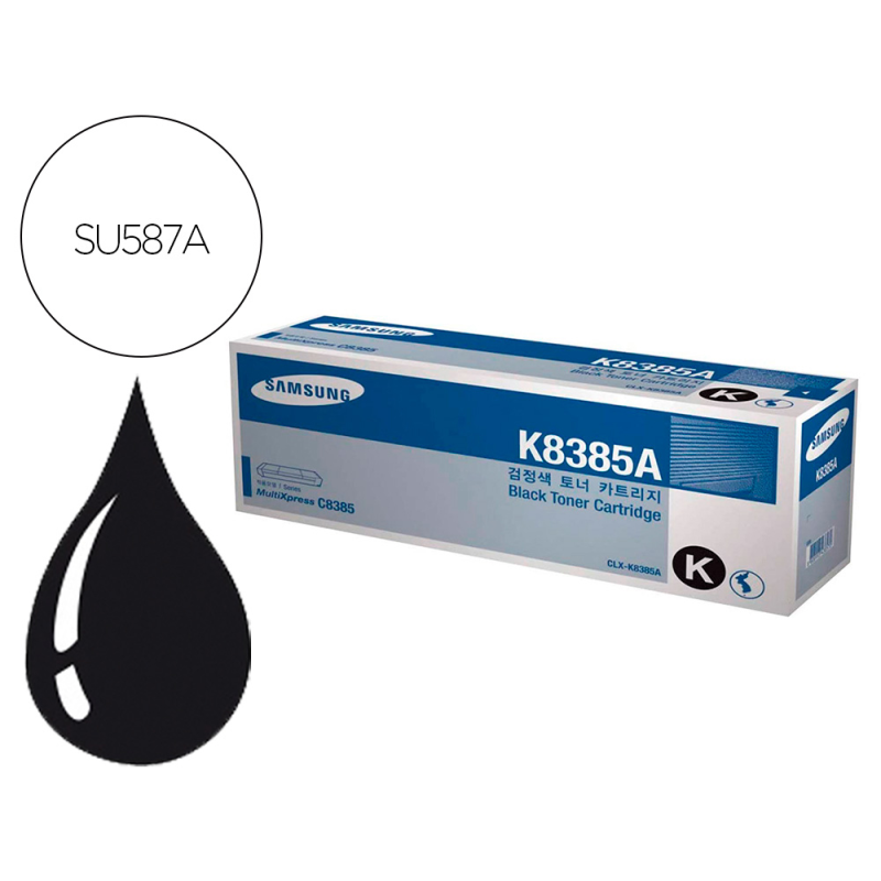 Toner hp samsung laser negro clx8385nd 20.000 paginas clxk8385a/els