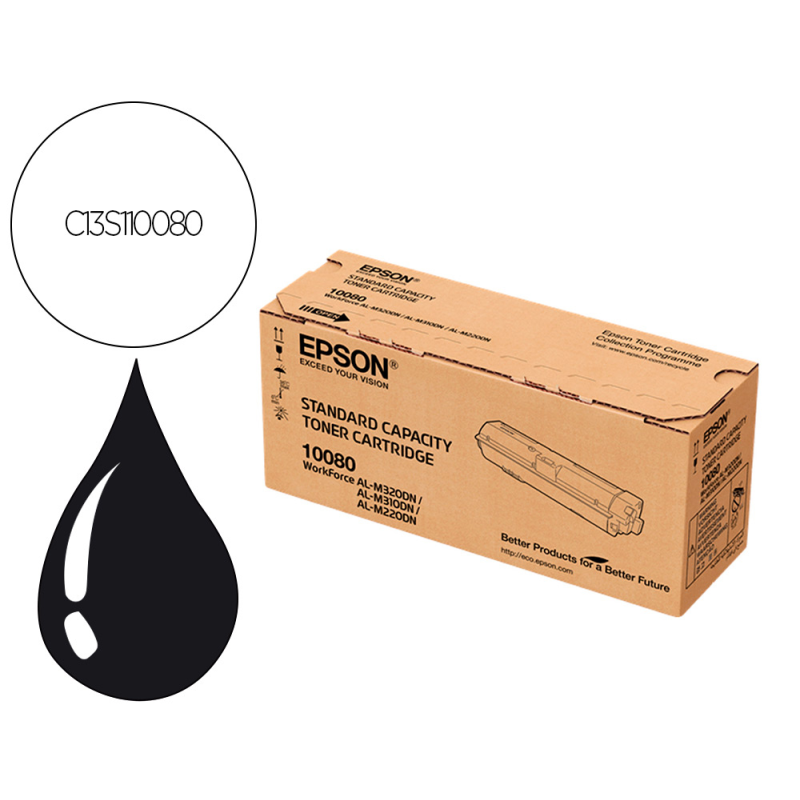 Toner epson laser al-m300 series 270 negro 10000 paginas