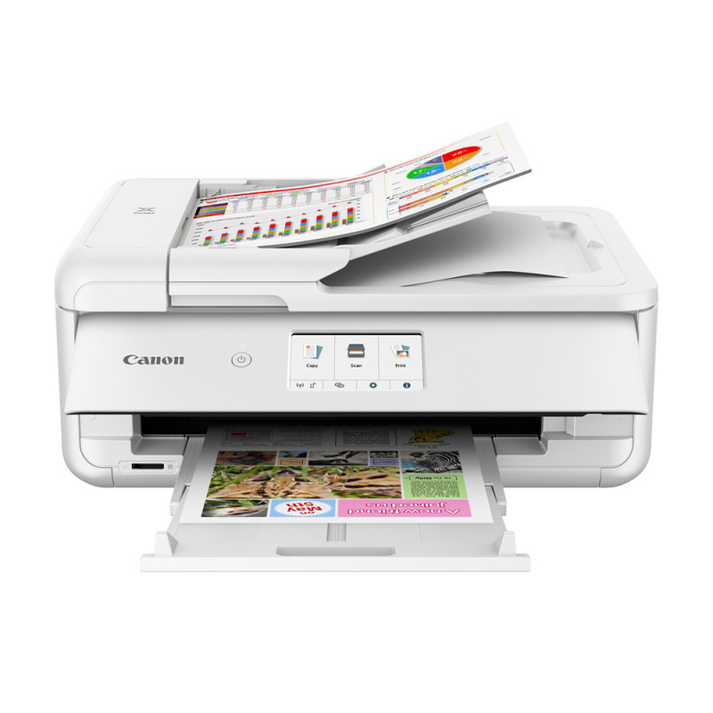 Equipo multifuncion canon pixma ts9551c tinta color 15 ppm negro / 10 ppm color a3 impresora escaner copiadora