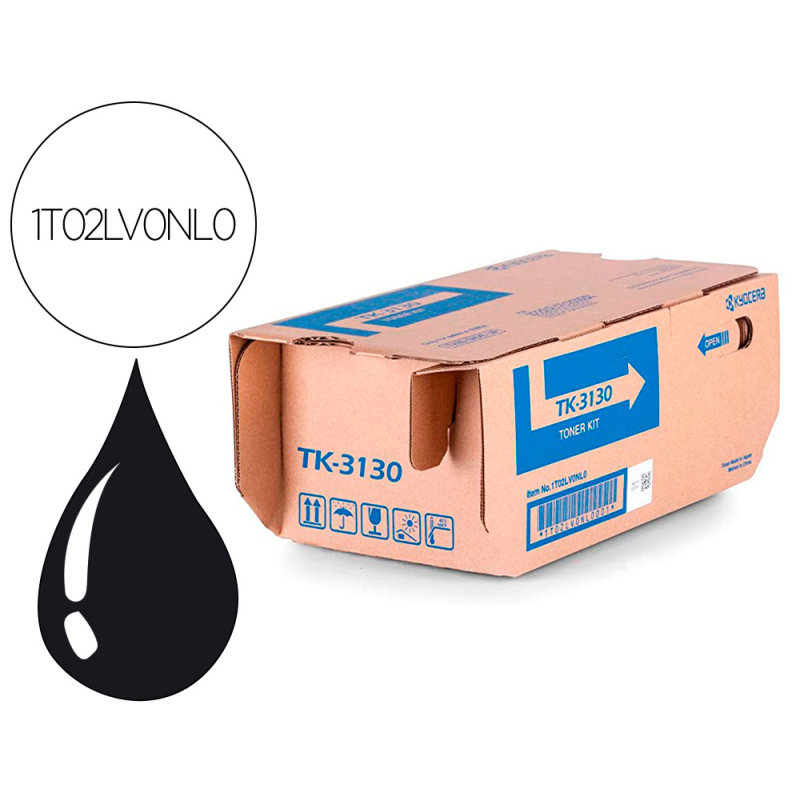 Toner kyocera -mita fs4300dn / 4200dn negro tk3130