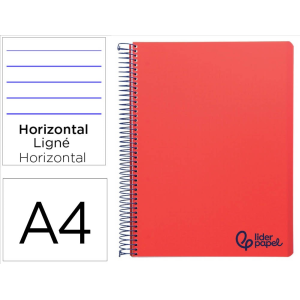 Cuaderno espiral liderpapel...
