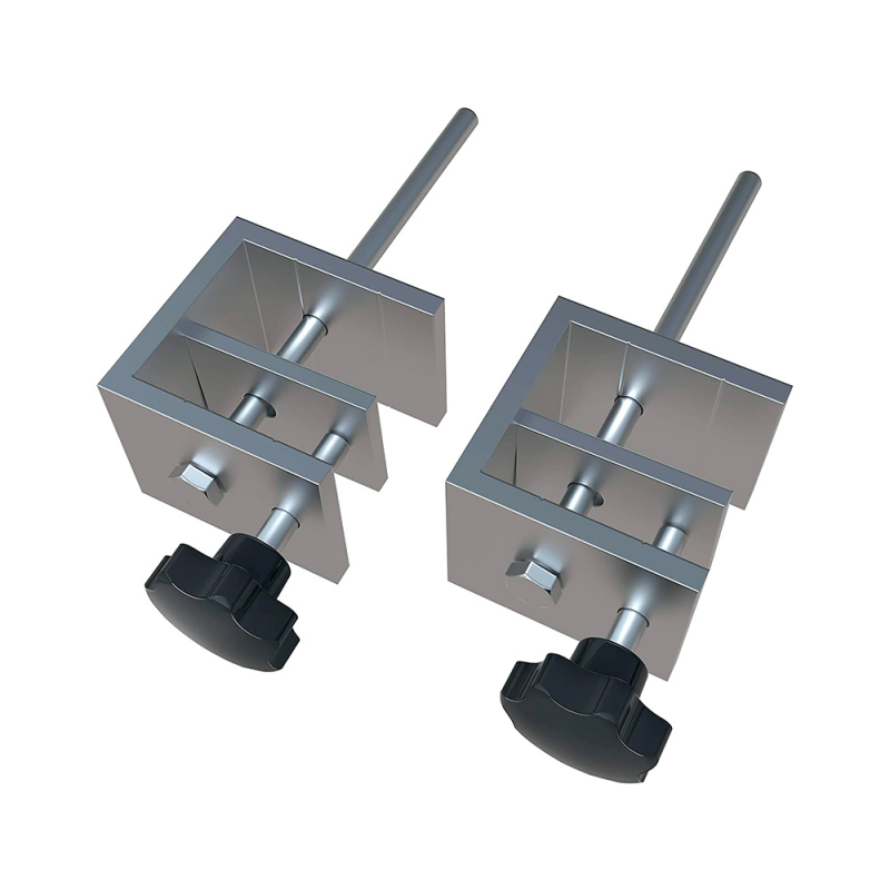 Abrazadera nobo para pantalla separadora nobo premium plus sobremesa pack de 2 unidades