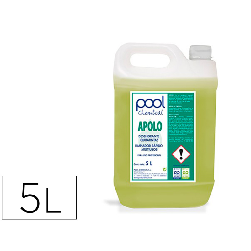 Limpiador desengrasante multiusos dahi garrafa 5 litros