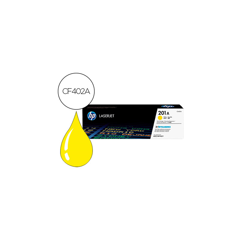 Toner hp color laserjet pro mfp m277 / m274 / m252 amarillo 1400 paginas