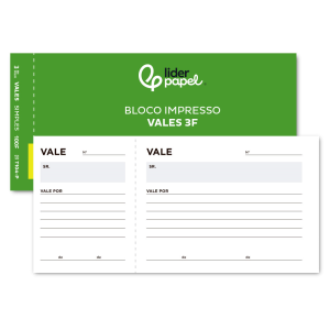 Talonario liderpapel vales...