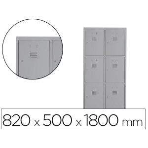 Taquilla metalica rocada...