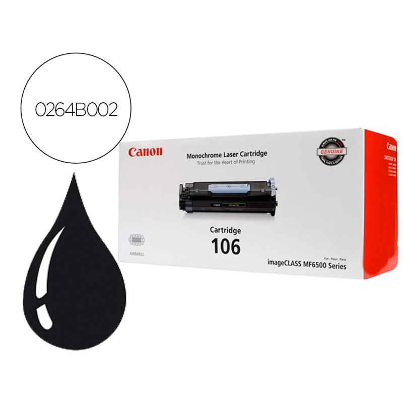 Toner canon 706 mf6530 mf6540 mf6550 mf6560 negro