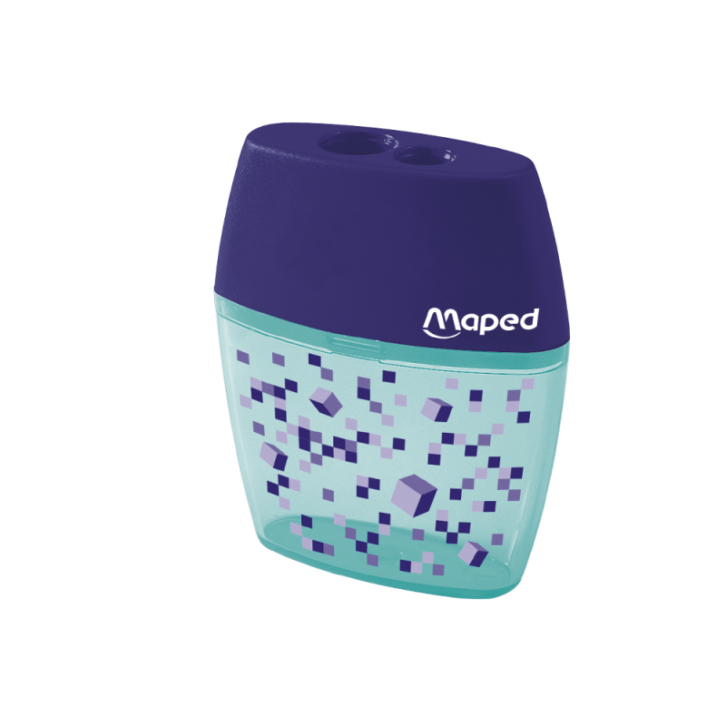 Sacapuntas maped plastico shaker pixel party 2 usos