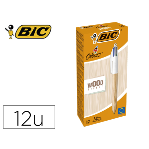 Boligrafo bic cuatro...