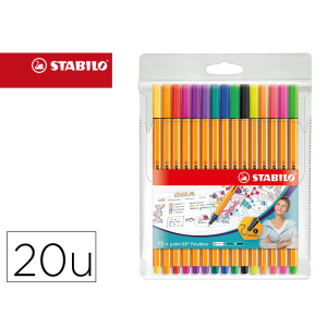 Rotulador stabilo punta de...