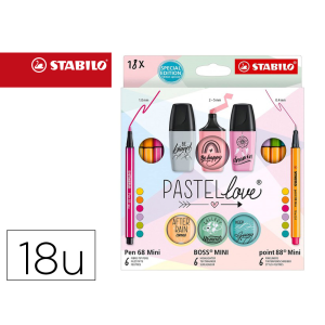 Set stabilo pastel love...
