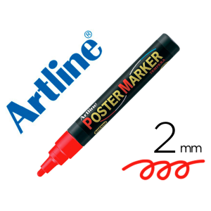 Rotulador artline poster...