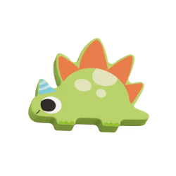 Puzle infantil imaginovo madera 3d dinosaurios +12 meses 8 piezas 29,5x22x1,7cm