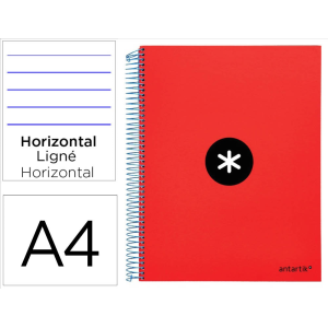 Cuaderno espiral a4 micro...