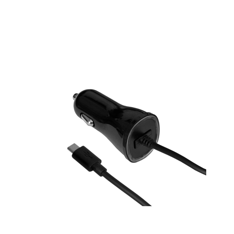 Cargador para coche mediarange con 2 conectores usb conector 1 carga a 2100 ma conector 2 carga a 1000 ma