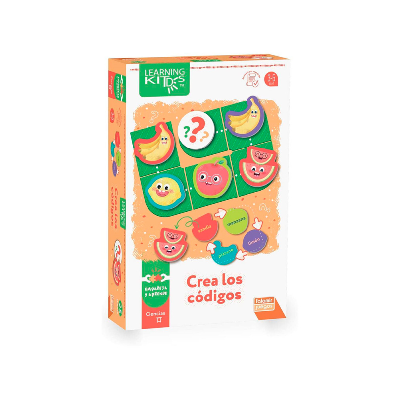 Juego educativo falomir crea los codigos