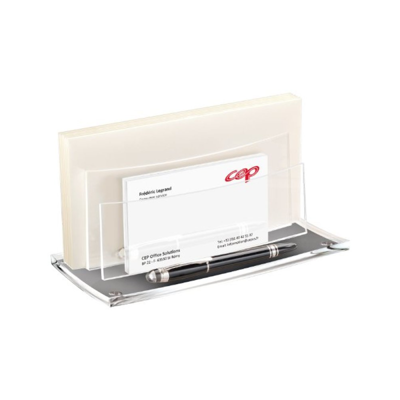 Soporte para cartas cep gama diamond negro 225x105x100 mm