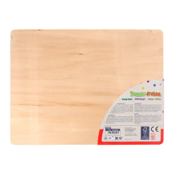 Puzle infantil imaginovo madera frutas +18 meses 10 piezas 30x22,5x1,5cm