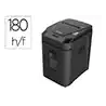 Destructora de documentos q-connect capacidad corte 180 h auto / 10 h manual destruye grapas clips y tarjetas