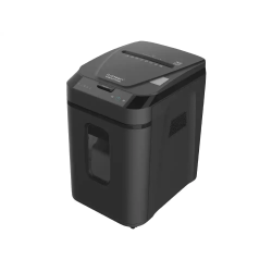 Destructora de documentos q-connect capacidad corte 180 h auto / 10 h manual destruye grapas clips y tarjetas