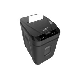 Destructora de documentos q-connect capacidad corte 180 h auto / 10 h manual destruye grapas clips y tarjetas