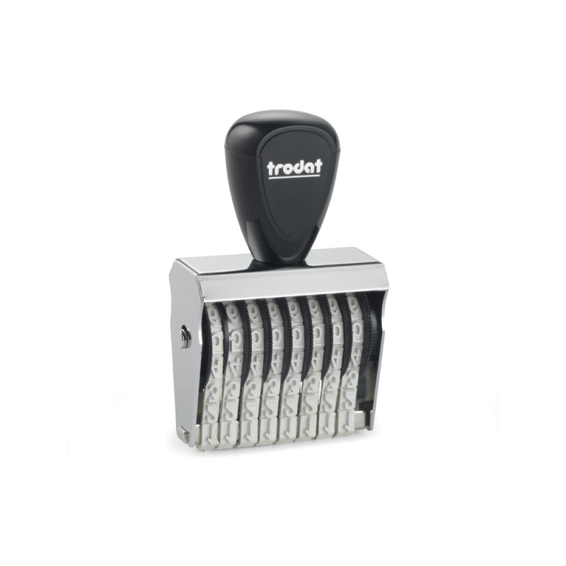 Numerador trodat entintaje manual con 8 bandas 5 mm