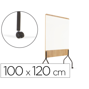 Pizarra blanca rocada doble...