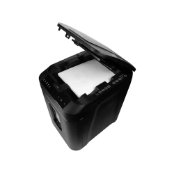 Destructora de documentos q-connect capacidad corte 180 h auto / 10 h manual destruye grapas clips y tarjetas