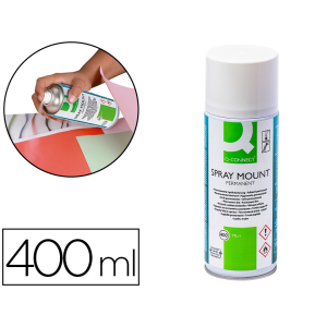 Pegamento q-connect spray...