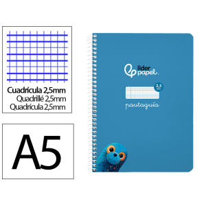 Cuaderno espiral liderpapel...