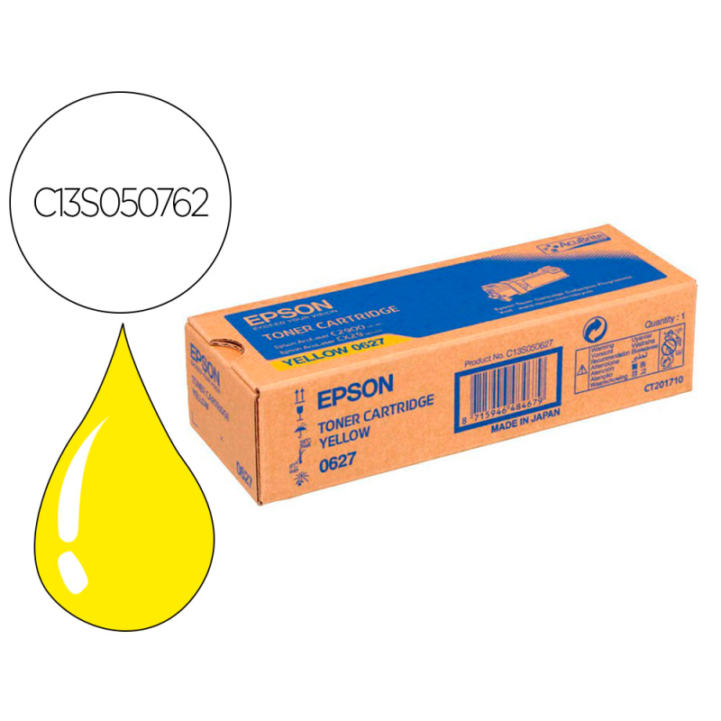 Toner epson laser al-m8100 negro 21700 paginas