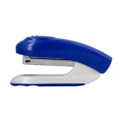 Grapadora q-connect kf14205 plastico abs azul capacidad 20 hojas
