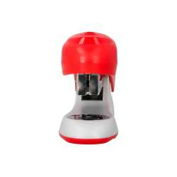 Grapadora q-connect kf14206 plastico abs roja capacidad 20 hojas