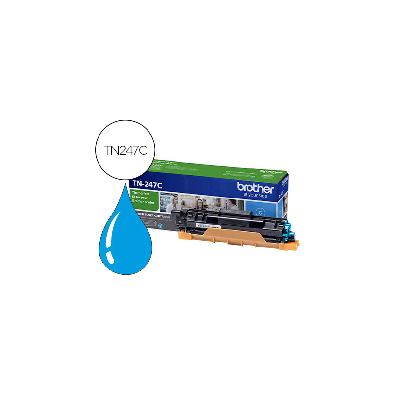 Toner brother tn247c dcp-l3510cdw / hl-l3270cdw / mfc-l3710cw cian 2300 paginas