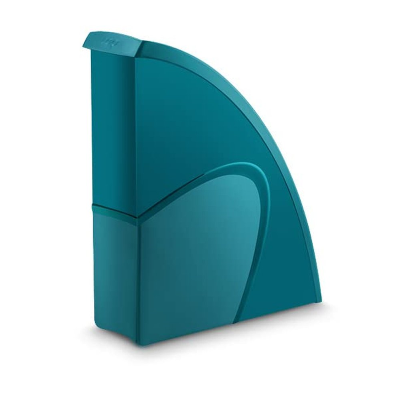Revistero cep riviera plastico color verde esmeralda