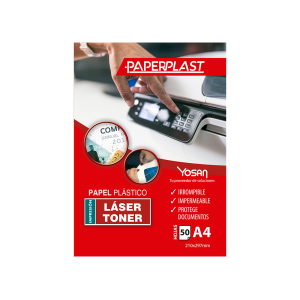 Papel plastico yosan...