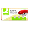 Grapadora q-connect kf14206 plastico abs roja capacidad 20 hojas