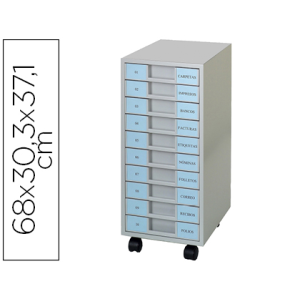 Archivador metalico clen 10...