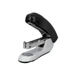 Grapadora q-connect kf14207 plastico abs negra capacidad 20 hojas medidas 177x43x67mm