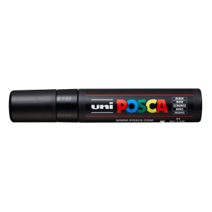 Rotulador uni posca 15 mm pc-17k negro