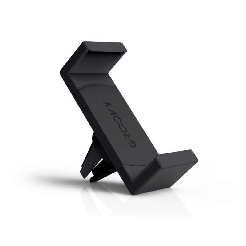 Soporte para movil groovy coche rotacion 360º color gris oscuro