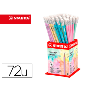 Lapices de grafito con goma...