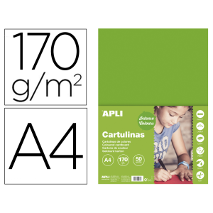 Cartulina apli din a4...