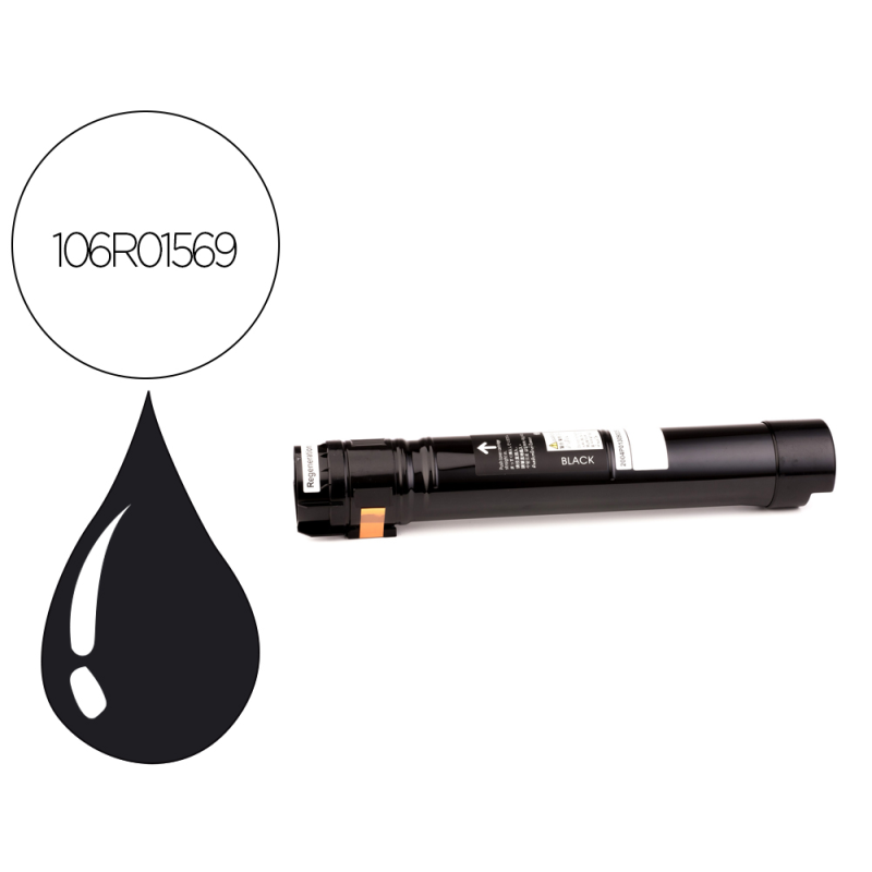 Toner xerox laser phaser 7800 alta capacidad negro 17200 paginas