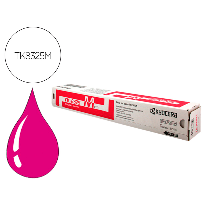 Toner kyocera -mita toner magenta tk8325m