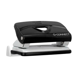 Taladrador q-connect kf14214 negro abertura 1 mm capacidad 10 hojas