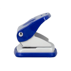 Taladrador q-connect kf14215 azul abertura 1 mm capacidad 10 hojas