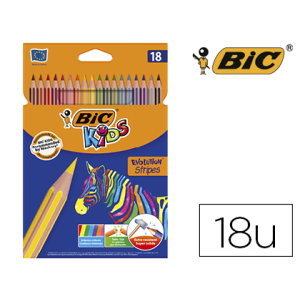 Lapices de colores bic...