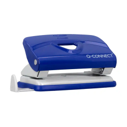 Taladrador q-connect kf14215 azul abertura 1 mm capacidad 10 hojas