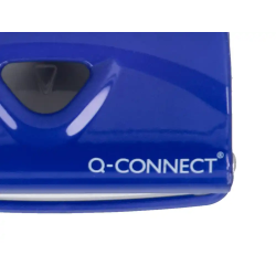 Taladrador q-connect kf14215 azul abertura 1 mm capacidad 10 hojas
